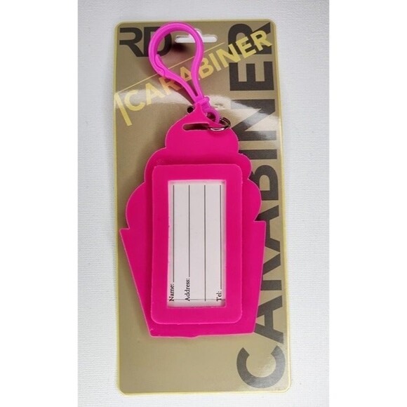 Silicone Luggage Tag Vacation Calories Don't Count - Picture 2 of 3
